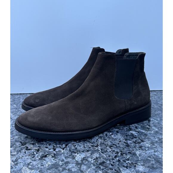 To Boot New York “Kelley” Suede Chelsea Boots Size 10 MSRP $425 main image 7
